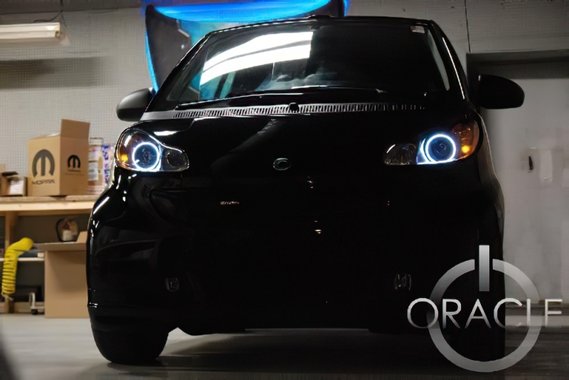 Smart ForTwo Headlight Halo Kit - ORACLE Lighting - Red - `08-`13